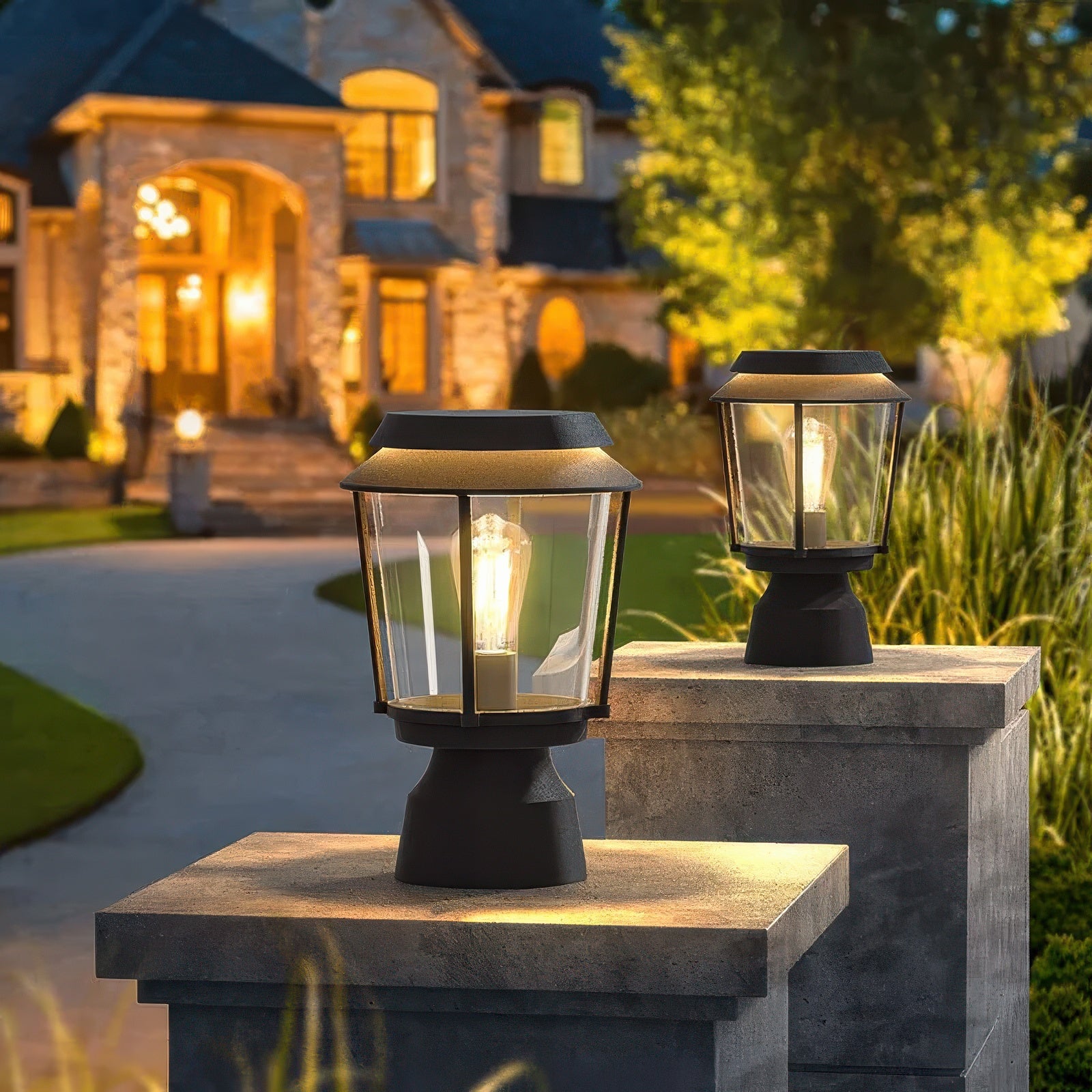 Nior | Applique Solaire de Jardin sur Pied