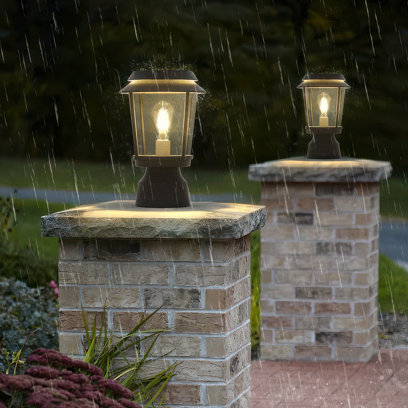 Nior | Applique Solaire de Jardin sur Pied