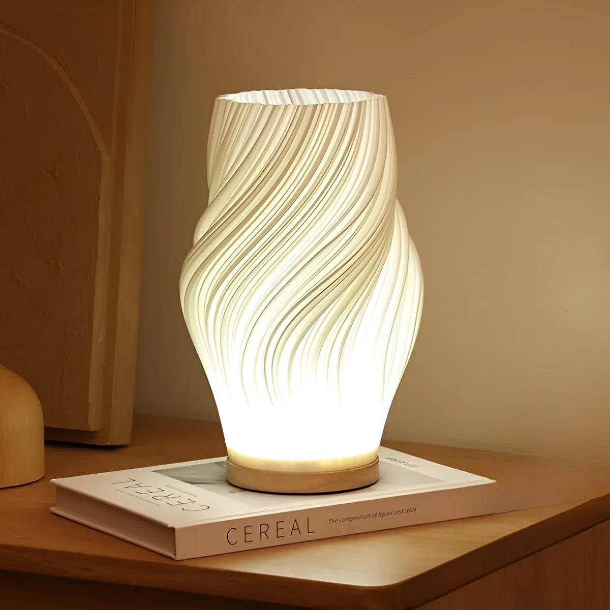 Noa | Lampe de Table LED à Vague Douce