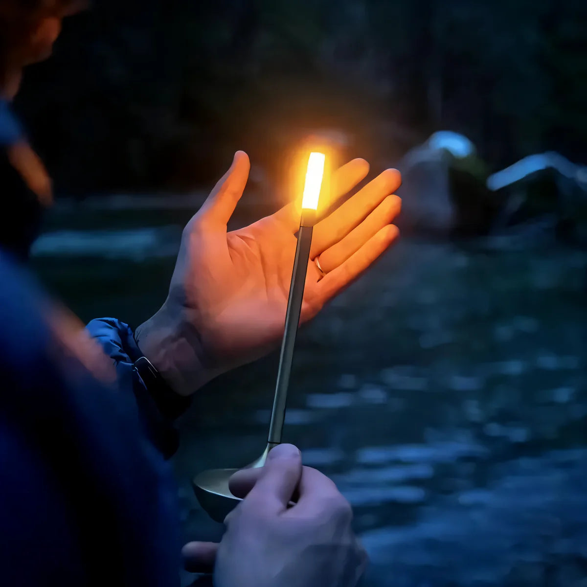 Olen | Lampe de Table Rechargeable en Forme de Baguette