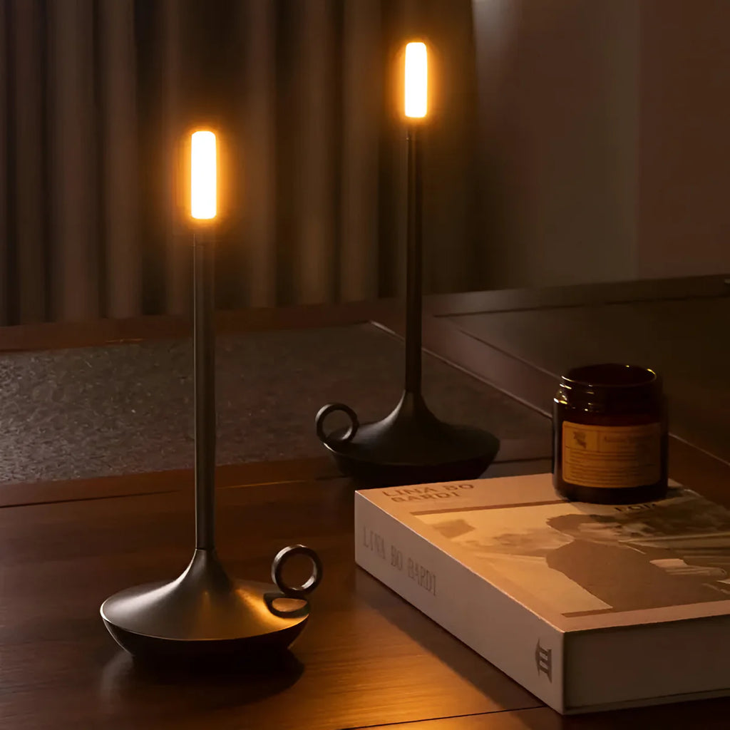 Olen | Lampe de Table Rechargeable en Forme de Baguette