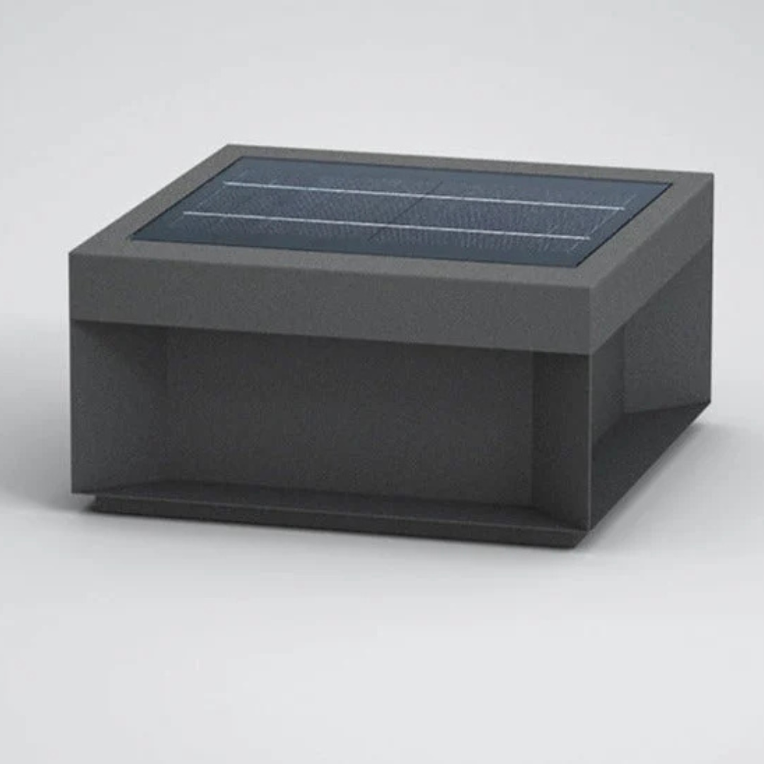 Olyne | Applique de Pilier Extérieur Solaire ou Filaire