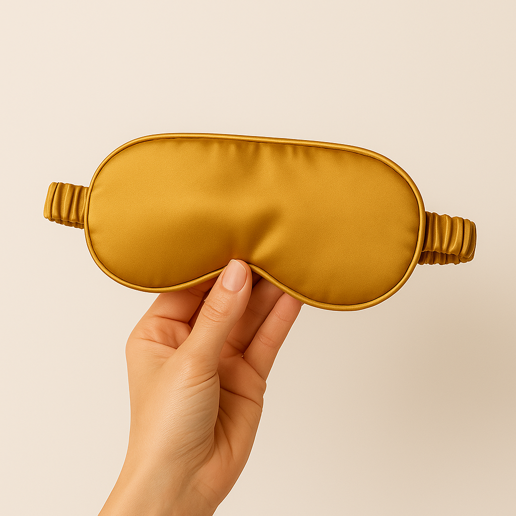 Masque de sommeil en soie de mûrier 22 momme
