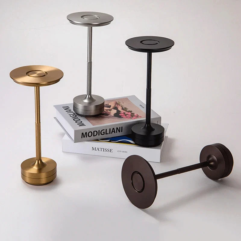 Oria | Lampe de Table LED Rechargeable avec Variateur Tactile