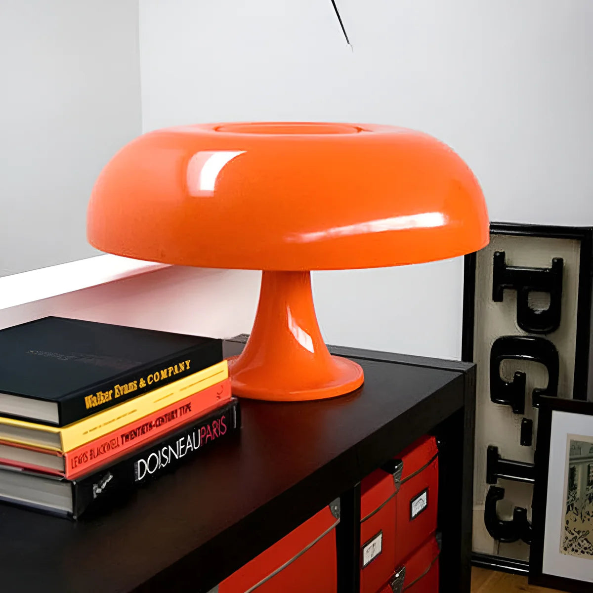 Runa | Lampe Champignon de Table Sculpturale