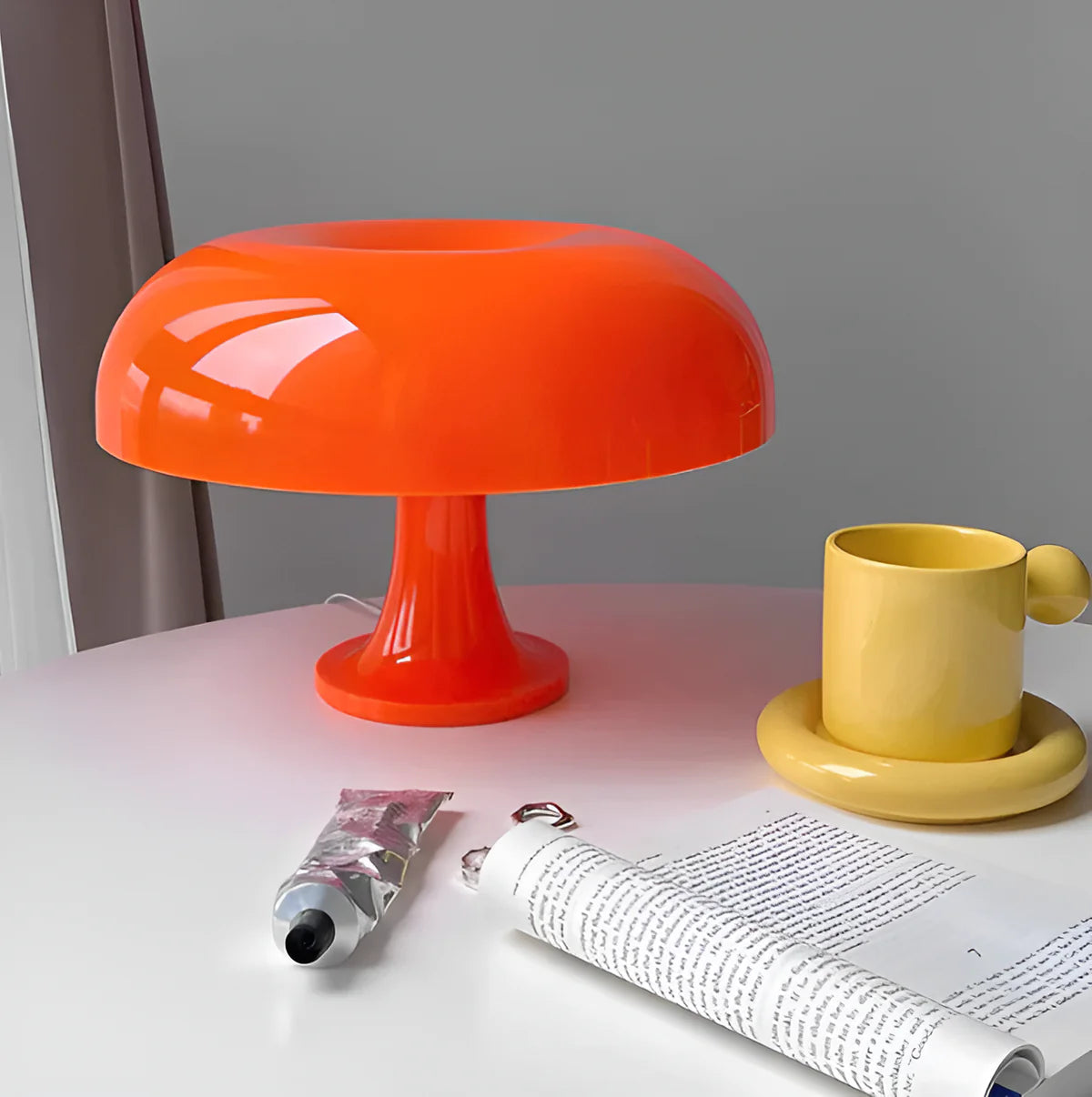 Runa | Lampe Champignon de Table Sculpturale