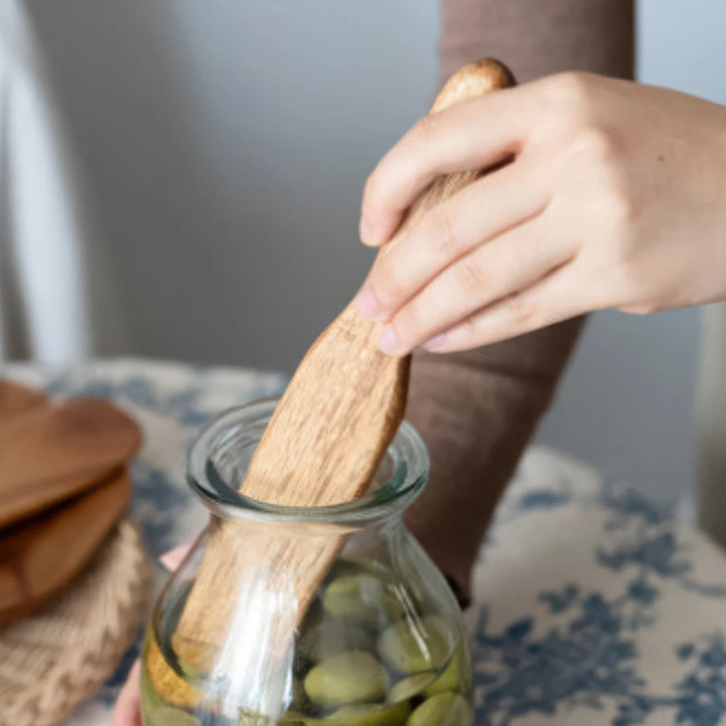 Skara | Ensemble de 5 Spurtles en Bois d’Acacia