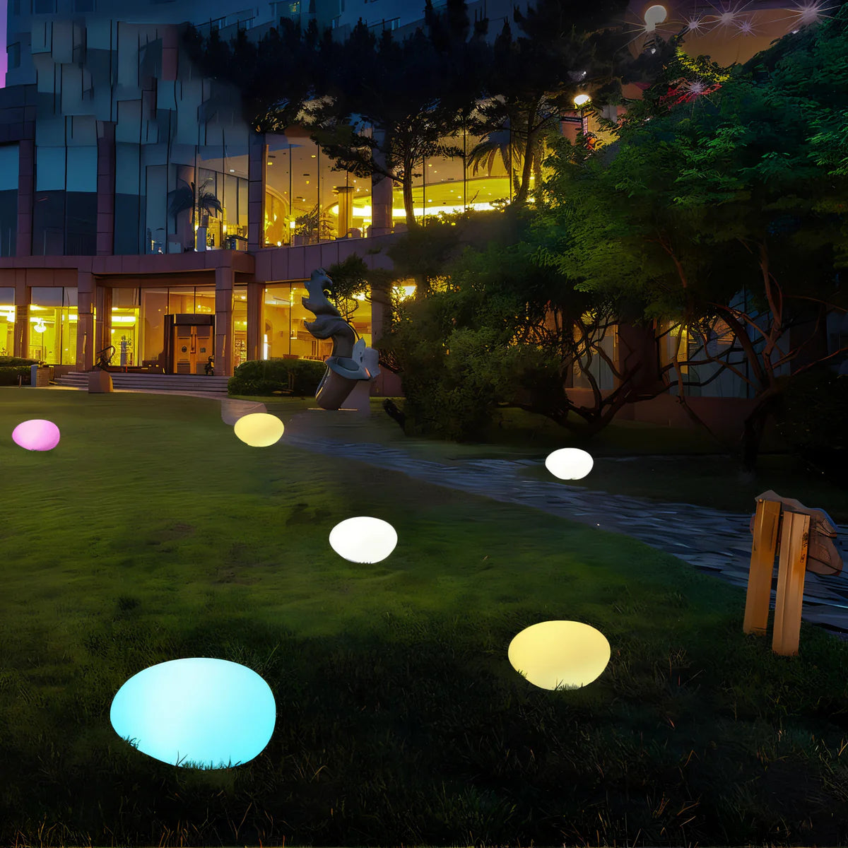 Solren | Lampe Galet LED Solaire