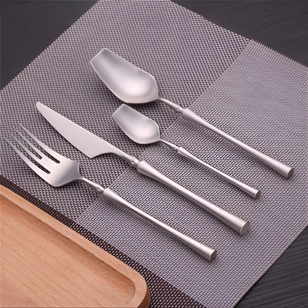 Sorella | Service de Couverts 4 Pièces en Acier Inoxydable