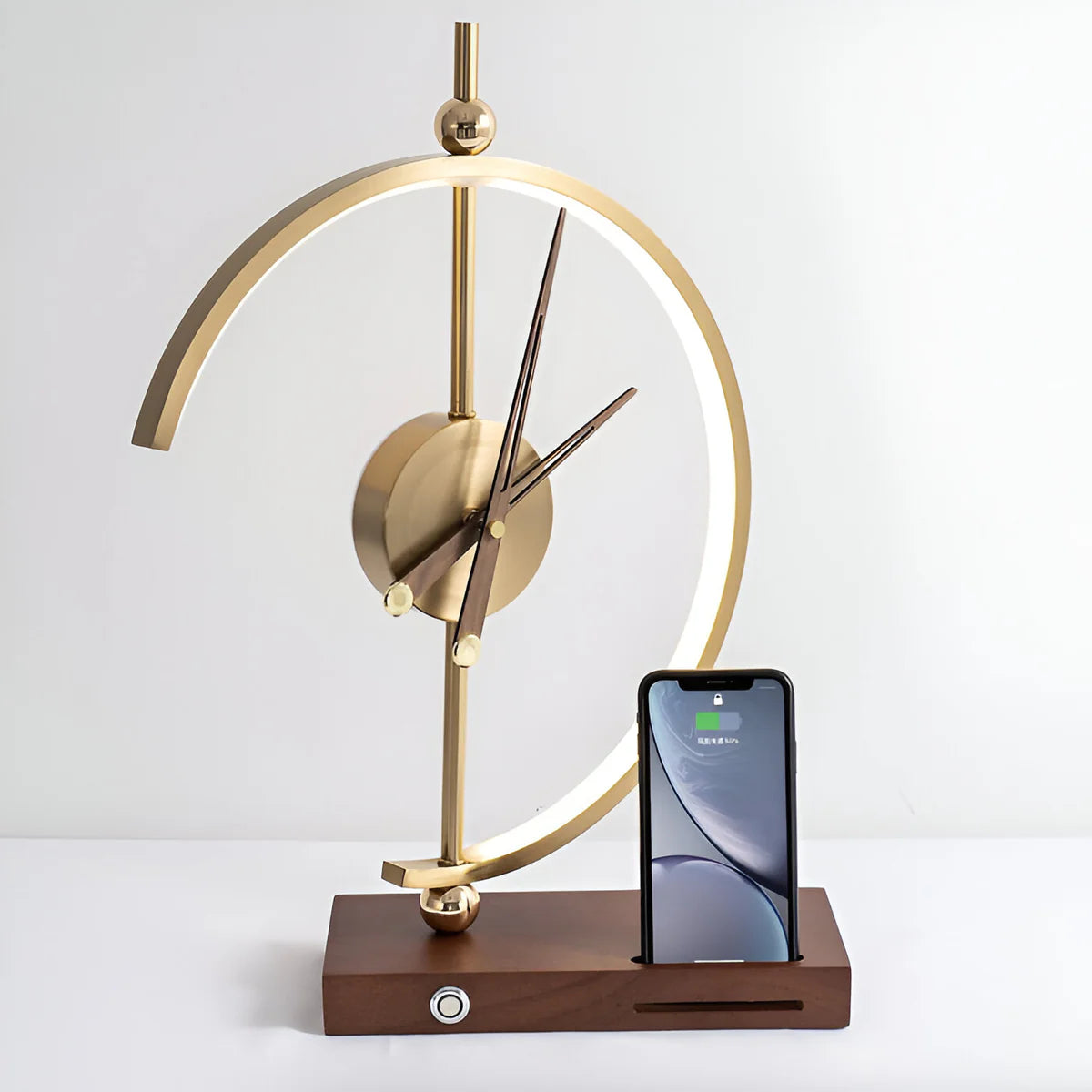 Soril | Lampe de Bureau LED avec Horloge