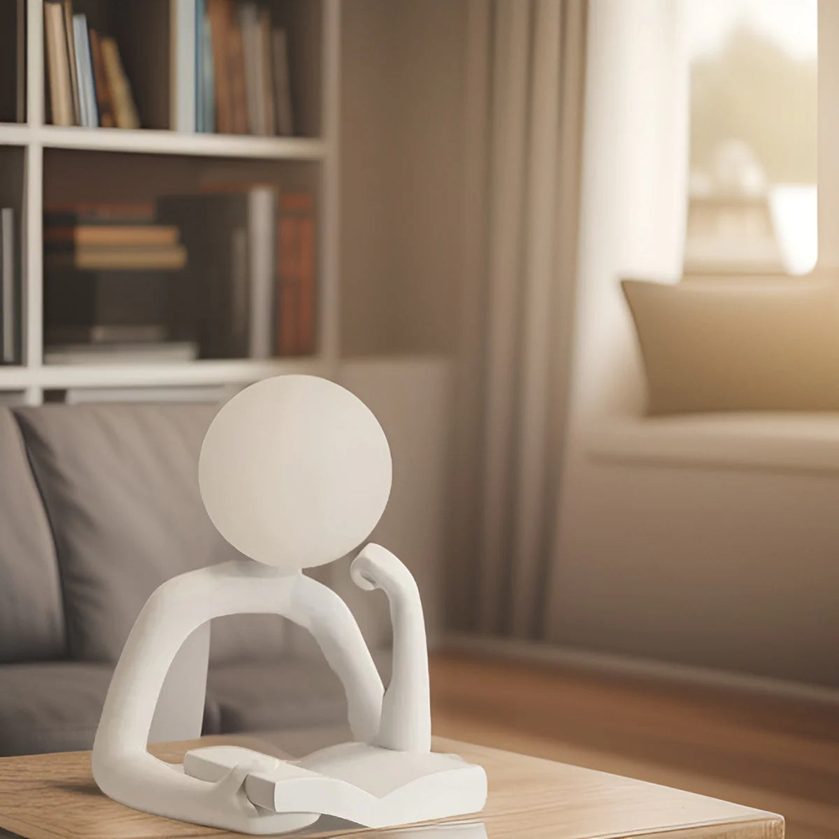 Sulo | Lampe de Table Sculpturale en Résine