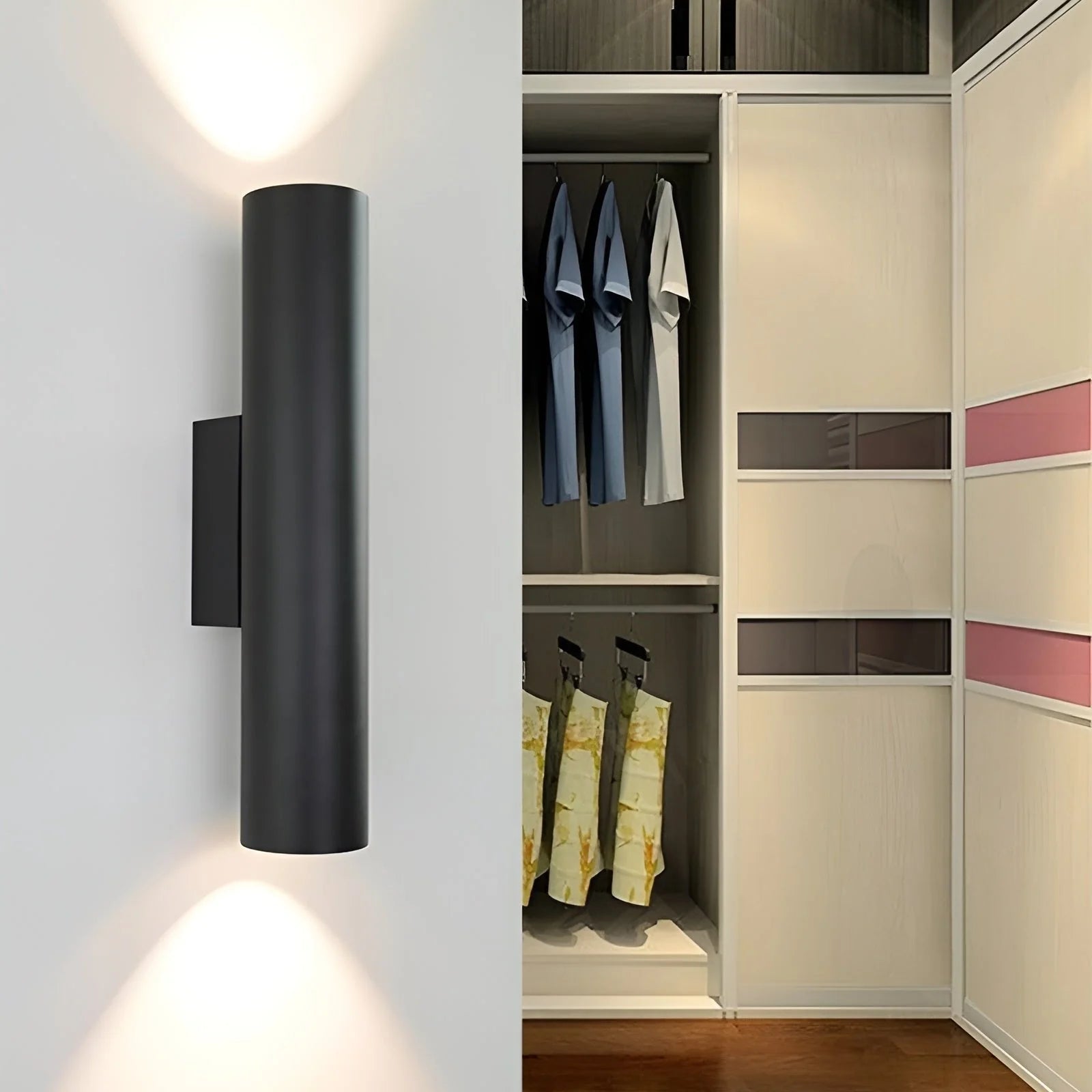 Sven | Applique Murale Cylindrique Up & Down