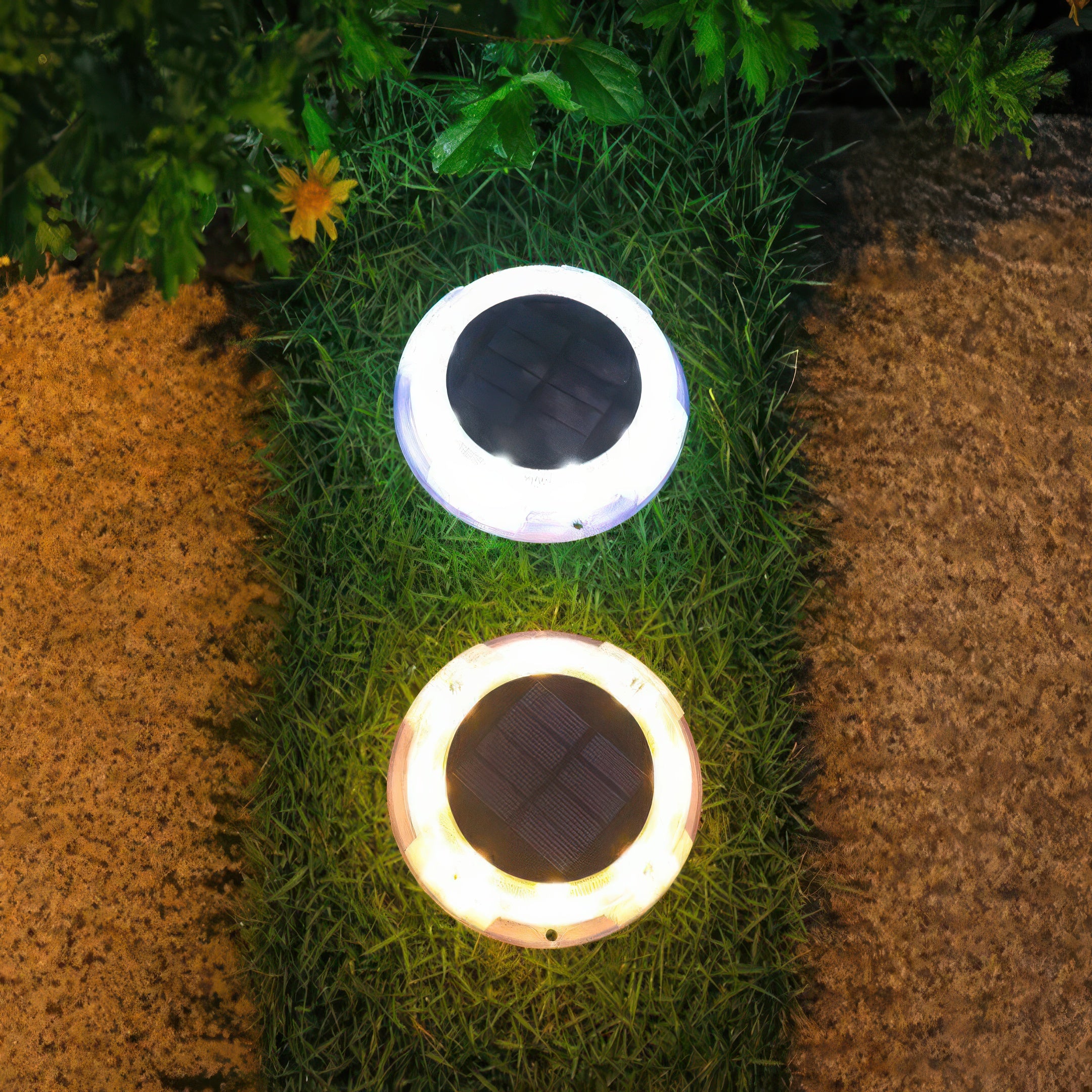 Tevik | Balise Solaire Discrète pour Sol Extérieur