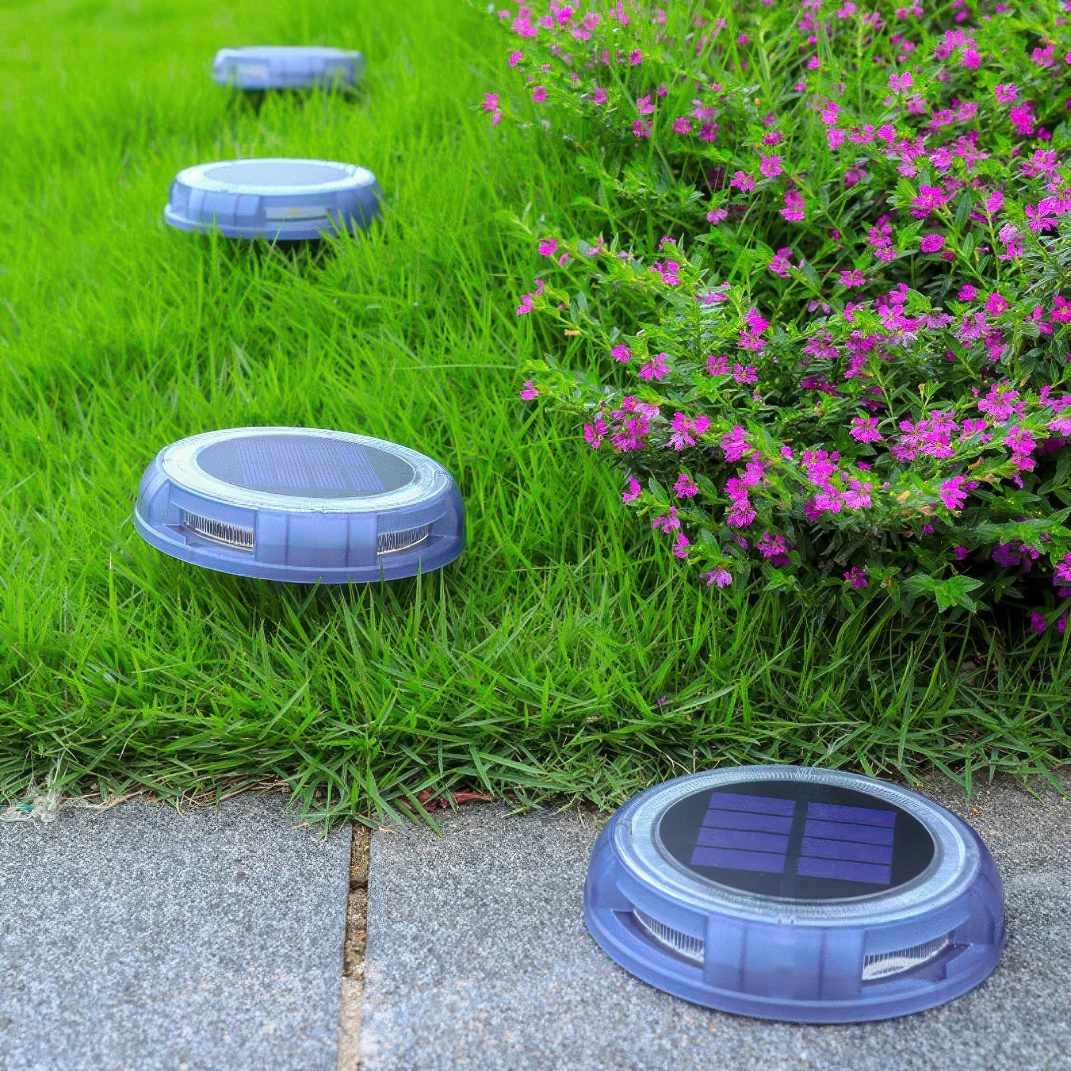 Tevik | Balise Solaire Discrète pour Sol Extérieur