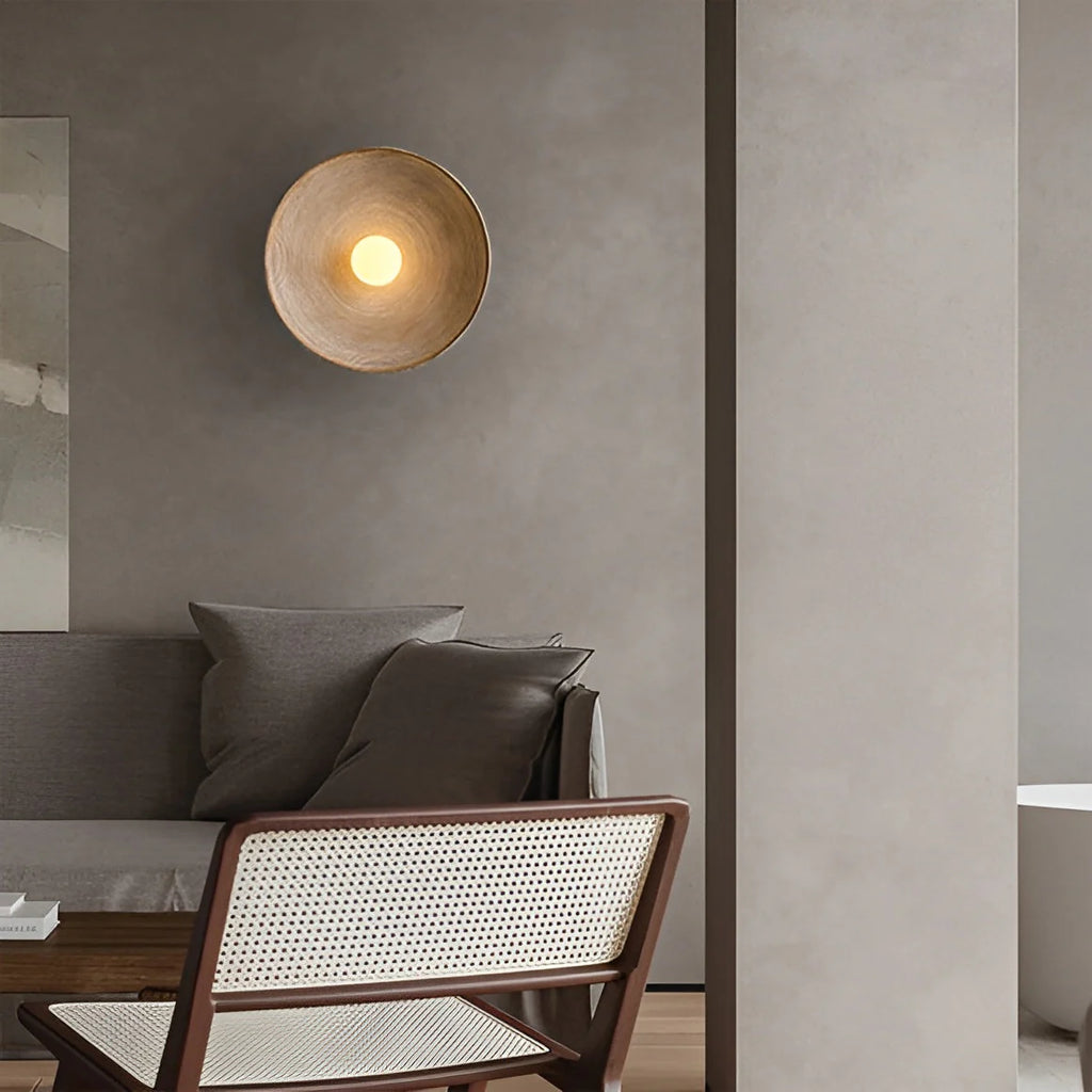 Thora | Applique Murale Sculptée en Résine