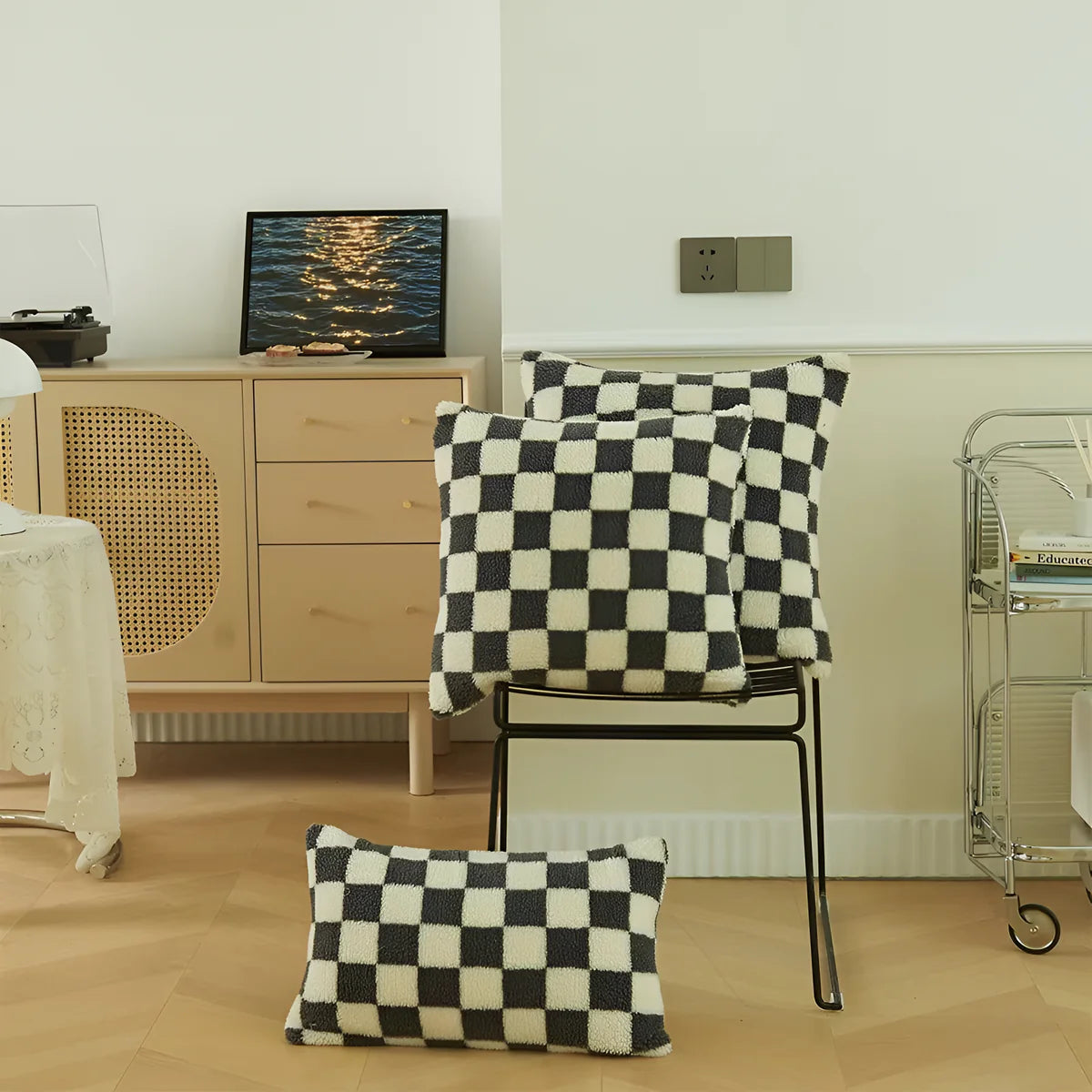 Tilda | Housse de coussin à carreaux