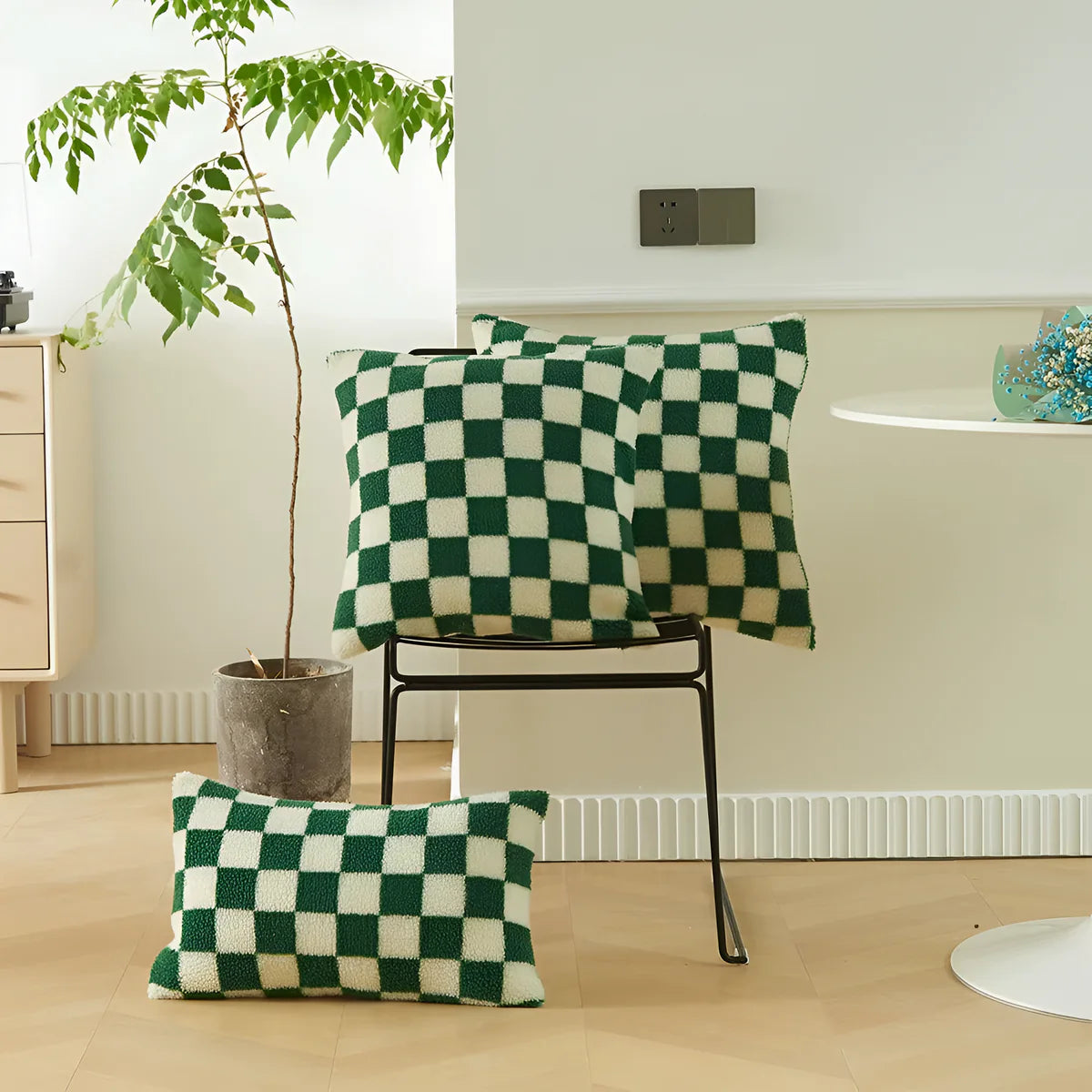 Tilda | Housse de coussin à carreaux