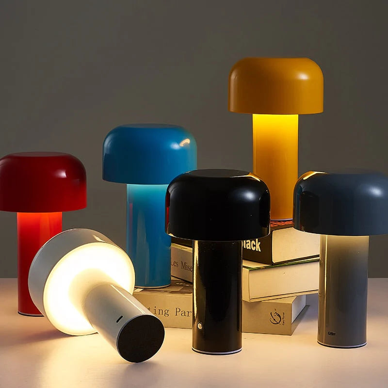 Tove | Lampe de Table Rechargeable en Fer et Acrylique