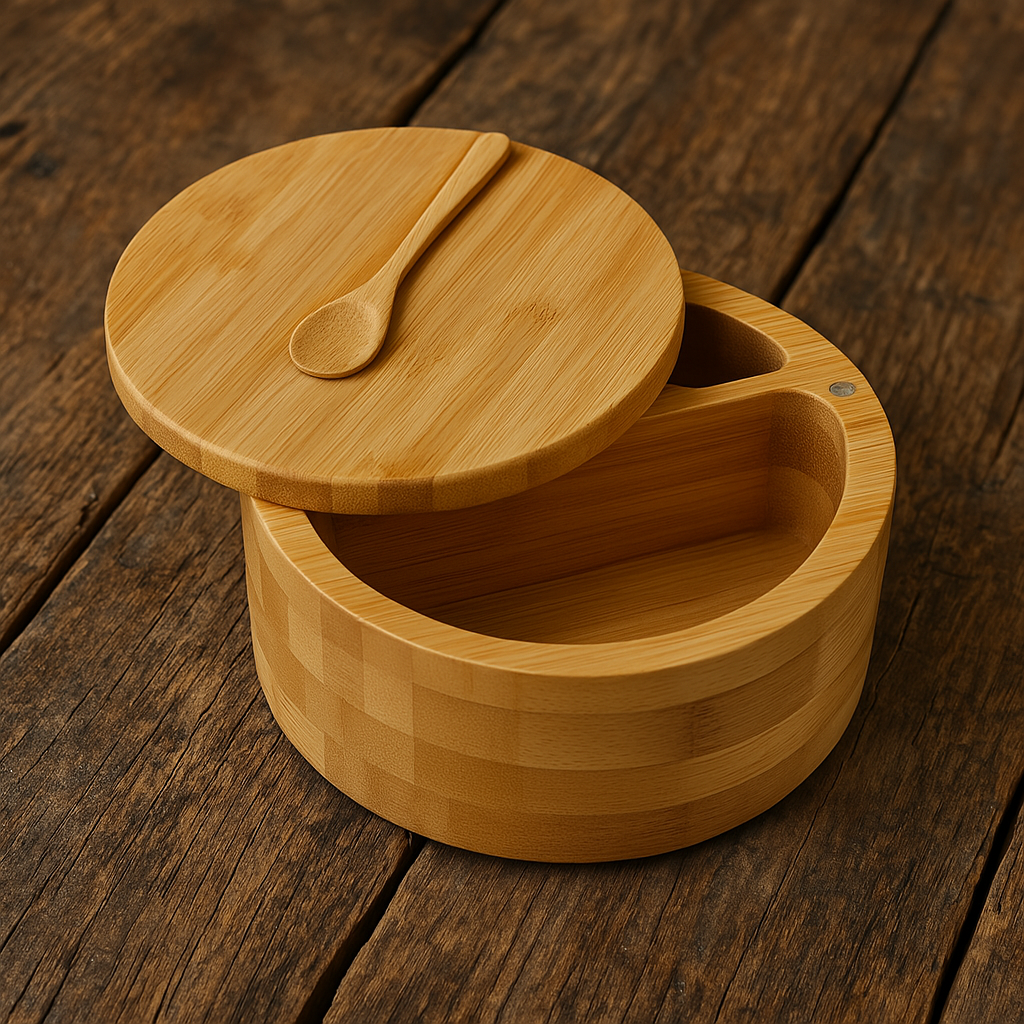 Varek | Mini Boîte de Rangement en Bambou