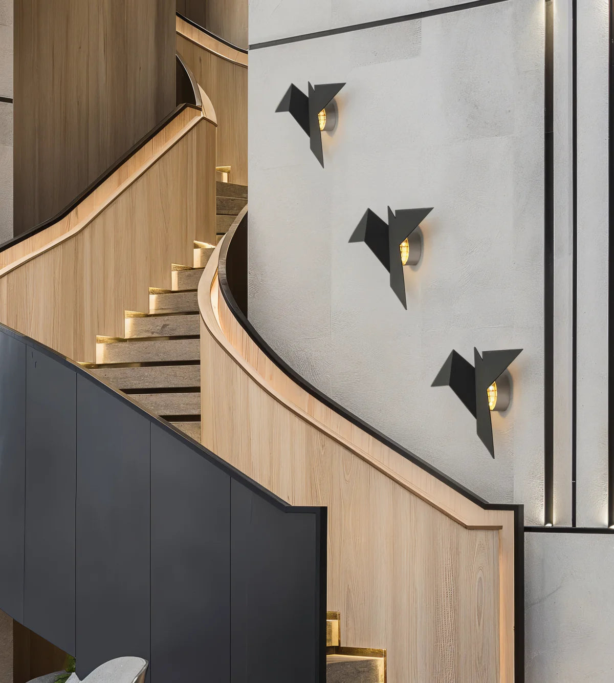 Vega | Applique Murale Sculpturale en Métal