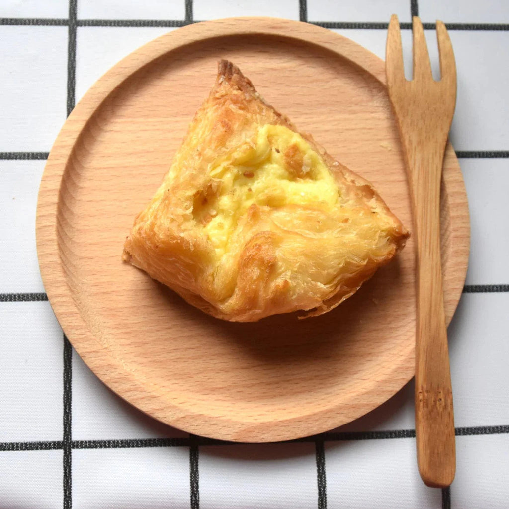 Veiko | Assiette à Dessert en Bois de Hêtre