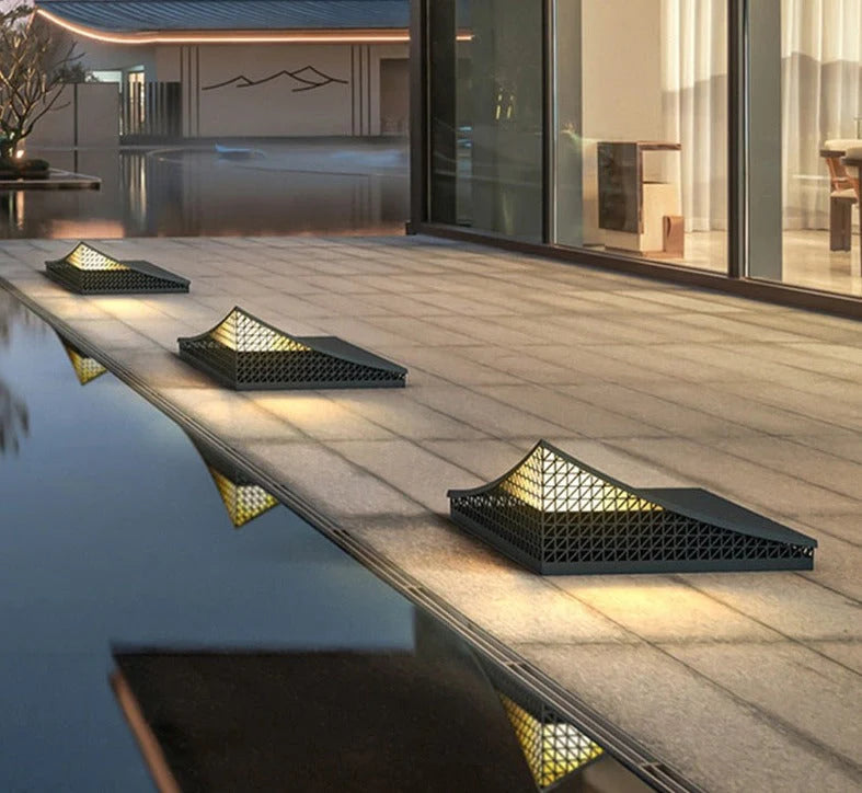 Velian | Applique Pyramidale d’Extérieur