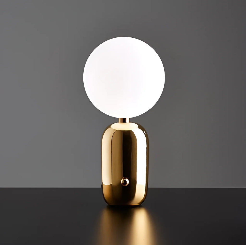 Vera | Lampe de Table Sphérique en Verre Dimmable