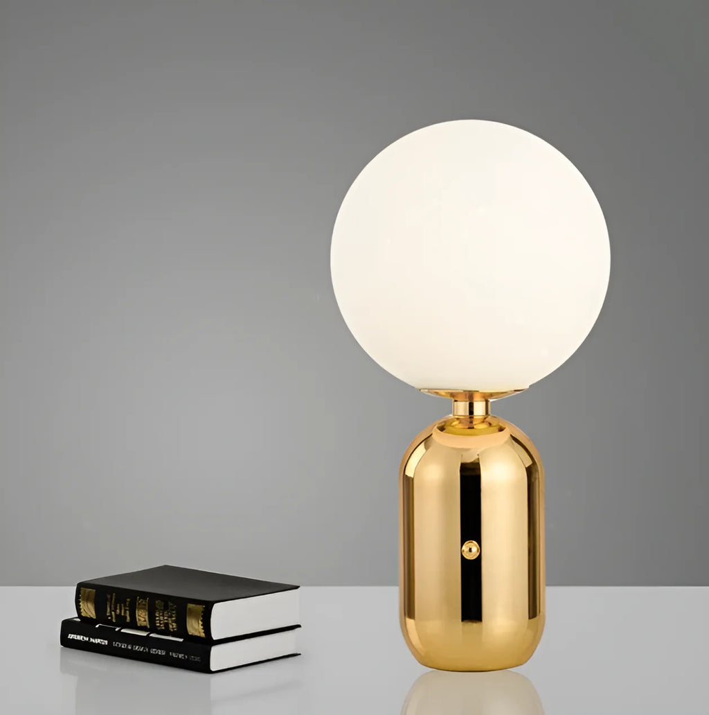 Vera | Lampe de Table Sphérique en Verre Dimmable