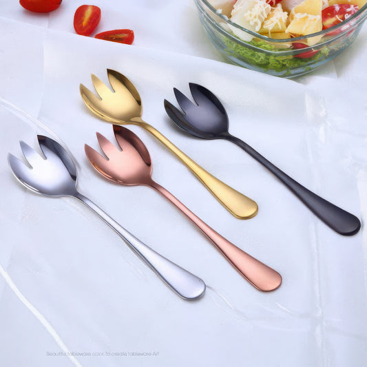 Vessa | Ensemble de Service à Salade en Acier Inoxydable