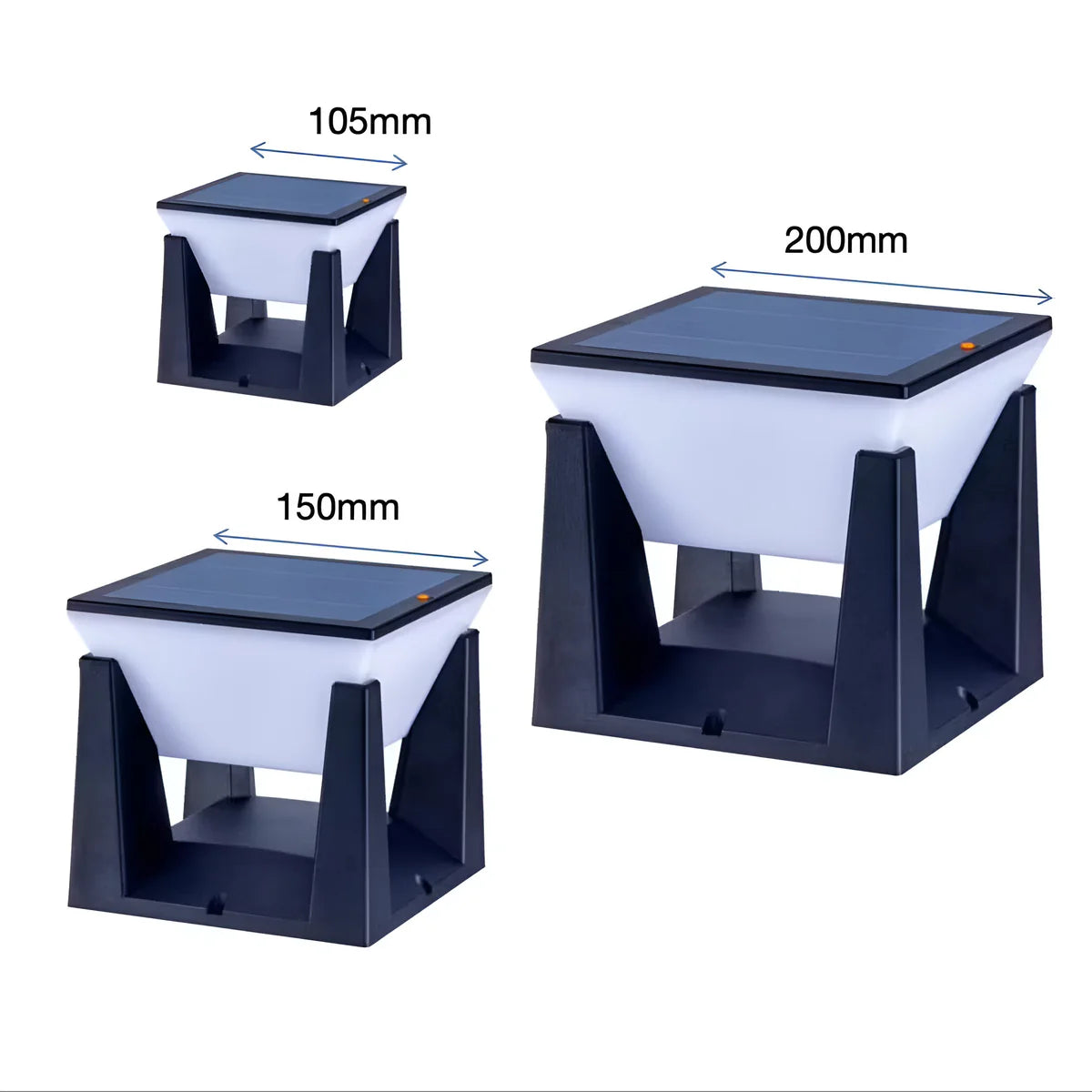 Vinna | Lampe Solaire de Jardin Carrée