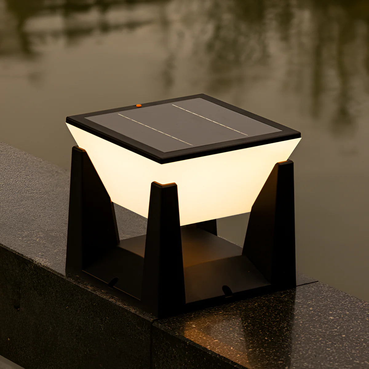 Vinna | Lampe Solaire de Jardin Carrée