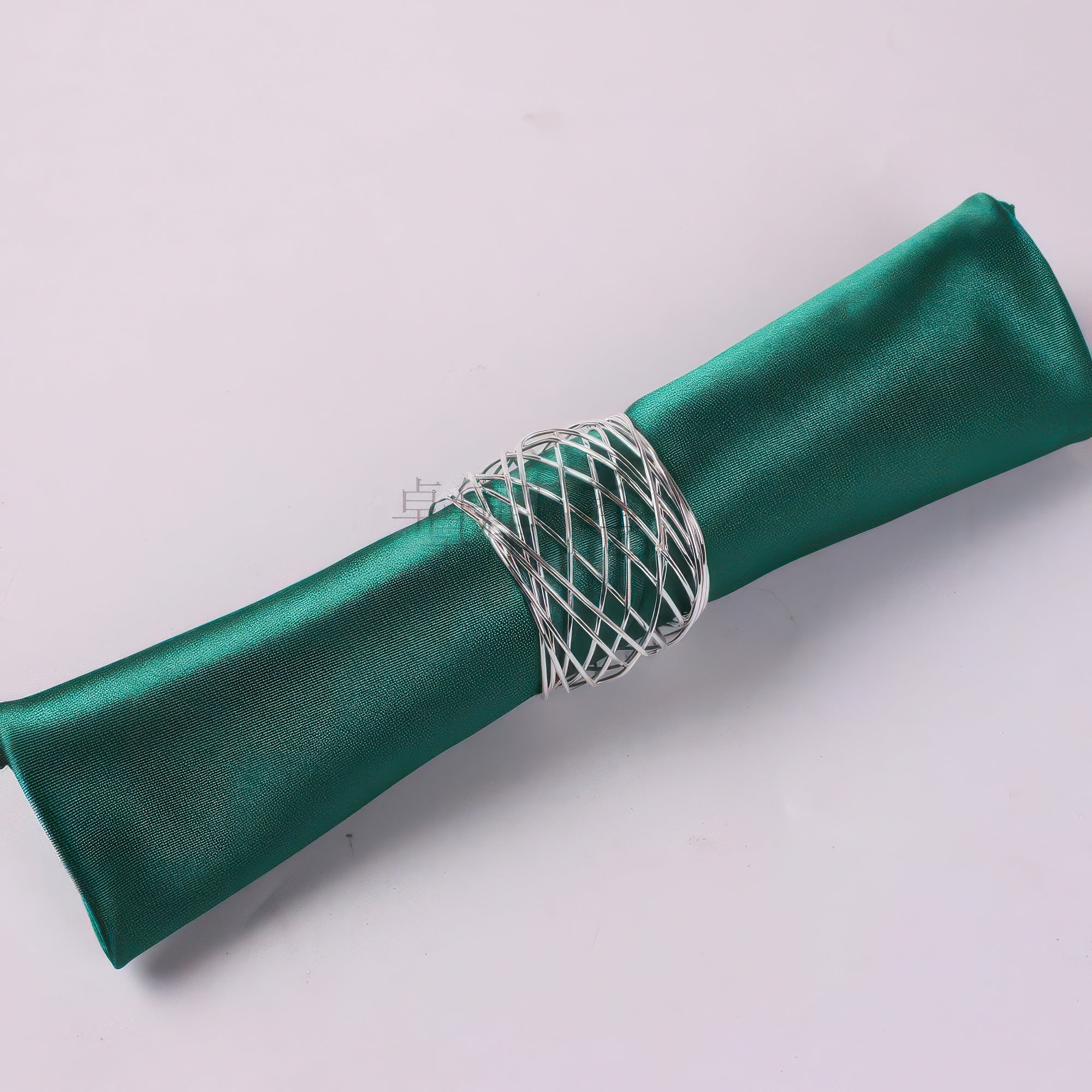 Viren | Rond de serviette en acier inoxydable