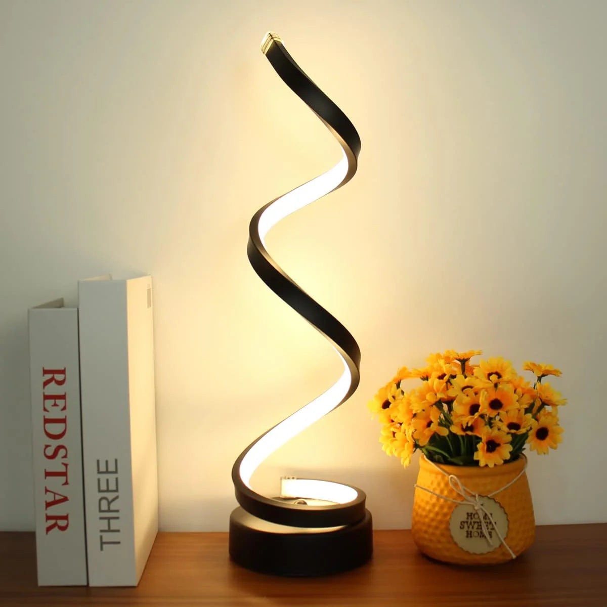 Zaro | Lampe de Table Spirale LED